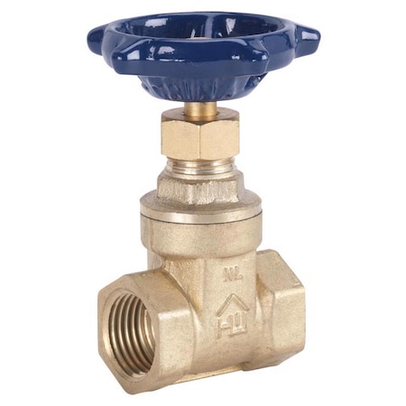 B & K Homewerks 1 in. FIP Brass Gate Valve 170-2-1