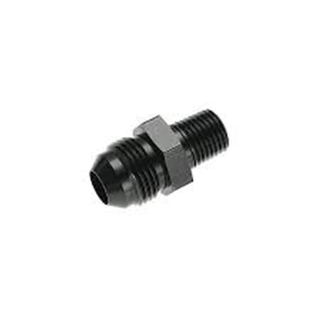 Red Horse Performance 08 Straight Male Adapter to 12 NPT Male - Black RHP816-08-12-2