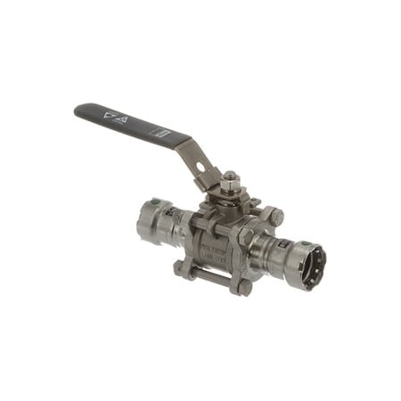Viega Manual 2-Way Ball Valve, Press, 316 SS 86535