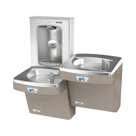 Oasis Bi-LevelFountainw/BottleFiller, 511/8inH PG8FEBFSLTT SAN