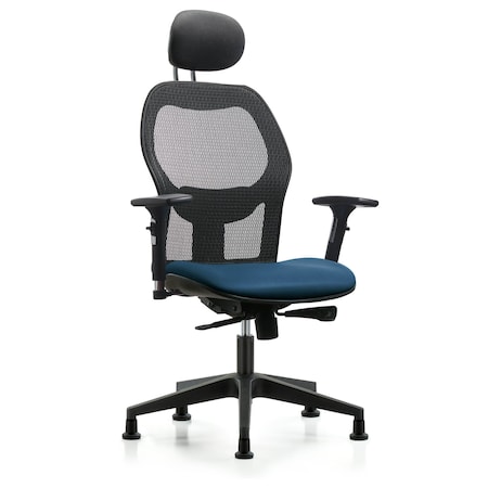 Blue Ridge Ergonomics Vinyl Adjustable Arms BR-EXE-VMDHCH-RG-H1-A2-RG-8801