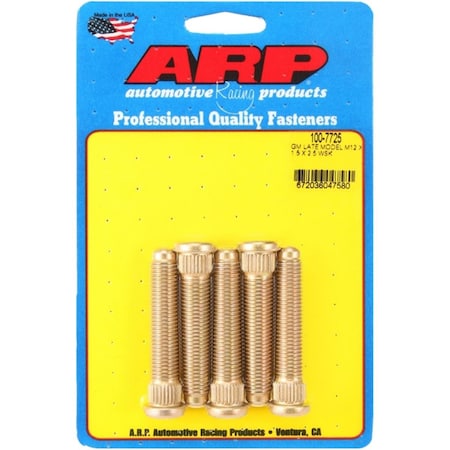 Whole-In-One Late Model GM M 12 x 1.50 x 2.50 in. Wheel Stud Kit WH3849024