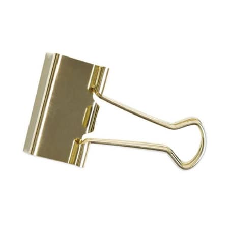 Paperperfect Medium Binder Clip, Gold, 72PK PA2660012
