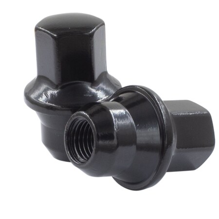 Coyote Wheel Accessories LUG NUTS, Steel, 1.66 in, 12x1.5 681145BLK