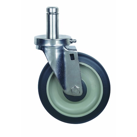 Quantum Storage Systems 5in CASTER KIT 1,200 LB CAP STAINLESS WR-00HS