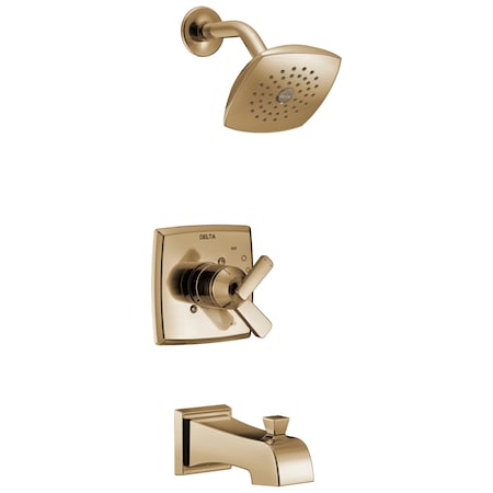 Delta Ashlyn Monitor 17 Series Tub And Shower Trim In Champagne Bronze T17464-CZ
