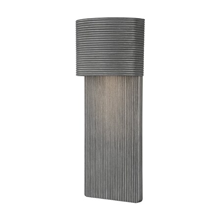 Troy Lighting Tempe 1 Light Wall Sconce 17 In. Graphite B1217-GRA