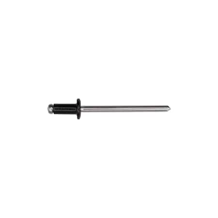 Auveco Ford Rivet 1/8in Diameter 1/16in-1/8in Grip 1/4in Flange, 50PK 18303