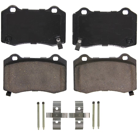 Wagner Brake QuickStop Rear Disc Brake Pad Set Ceramic,  ZD1053