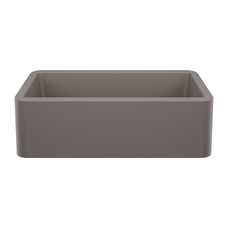 Blanco Ikon 33" Apron Single Bowl, Volcano Grey 443114