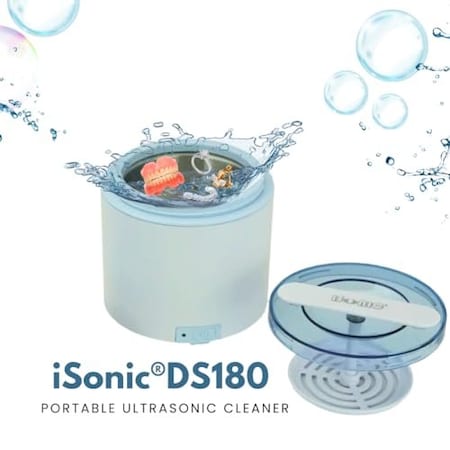 Isonic Ultrasonic Denture/Aligner/Retainer Cleaner DS180