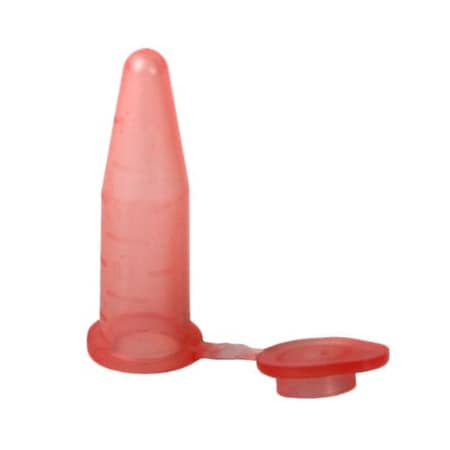 Bio Plas 5045 - 2 .2 ml Thin Wall Micro Tube With Attached Cap - 1000 pk - Red, 1000PK 5045-2