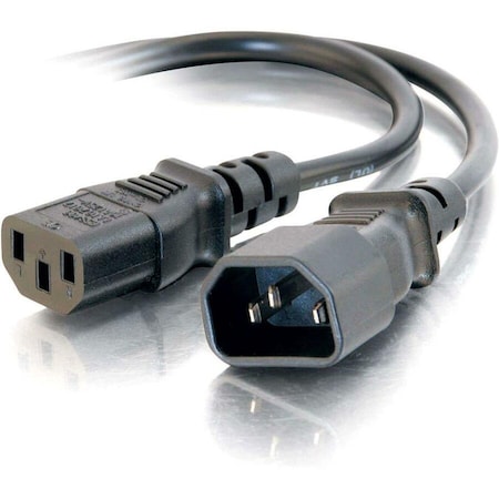 C2G 4FT PWR EXTENSION CORD C13-C14 16AWG TAA 29917