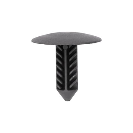 Auveco Retainer; Head Diameter: 21mm, Stem Diameter: 7.5mm, Stem Length: 19mm, Gray Nylon, 25PK 21905