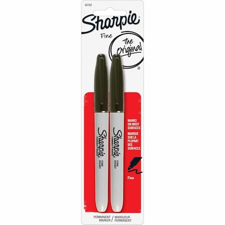 Sharpie Permanent Marker, Fine LeadTip, Black LeadTip 30162PP