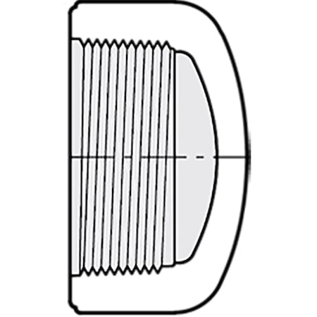 Spears Mfg 2 0.5 in. PVC Cap Fipt Sch40 448-025BC