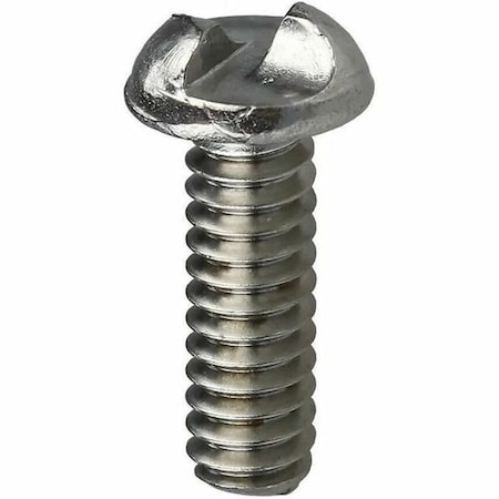 Dottie 1/4"-20 x 1-1/2 in One-Way Round Machine Screw, 18-8 Stainless Steel, 100 PK T14112OR