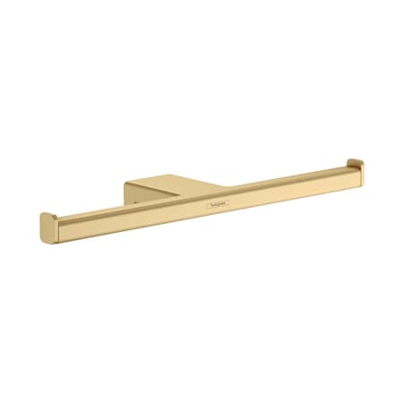 Hansgrohe AddStoris Toilet Paper Holder in Brushed Gold Optic 41748250