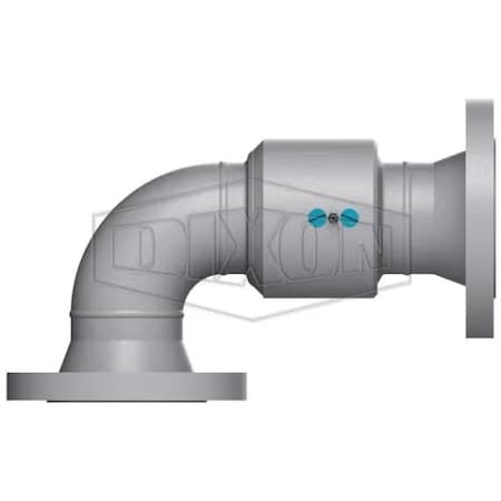 Dixon 6in STYLE 30, FGXFG, CARBON STEEL PTFE 630FGXFGCS00200