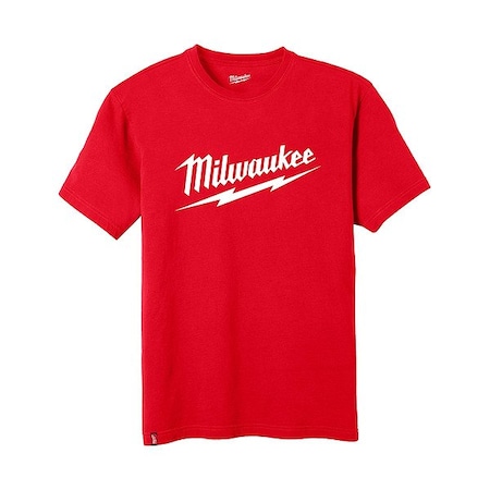 Milwaukee Tool Work Shirt, S, Red, Men's 607R-S