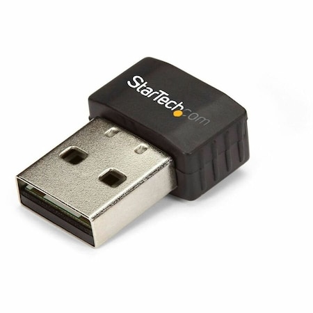 Startech.Com USB WiFi Adapter - AC600 - Dual-Band Nano USB Wireless Network Adapter - 1T1R 802.11ac Wi-Fi Adapte USB433ACD1X1