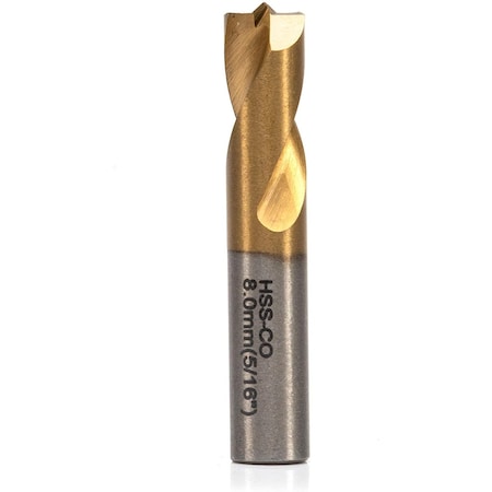 Neiko Spot Weld Drill Bits, High Speed Cobalt Steel with Titanium Coating | 8mm (5/16-Inch) 10052A