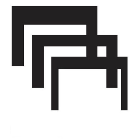 Mobiliario 43 x 29 in. Surround Bottom Cover, Black - 9 x 6 x 1 in. MO2215363