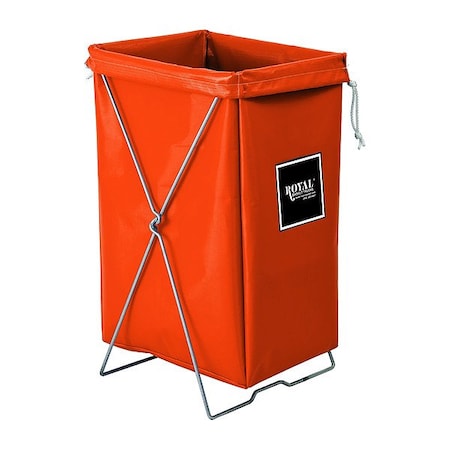 Royal Basket Trucks Hamper, 100 lb Capac., 17" L G00-OOX-HBK