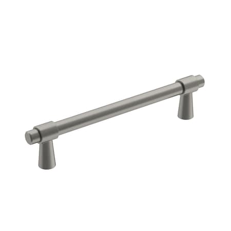 Amerock Destine 5-1/16 in 128 mm Center-to-Center Satin Nickel Cabinet Pull BP36859G10