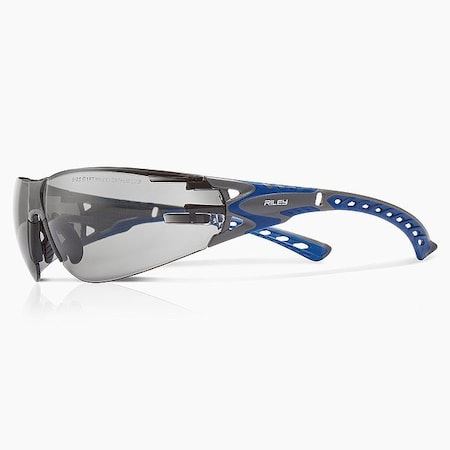 Globus Safety Glasses, Blue/Gray, Gray RLY00362
