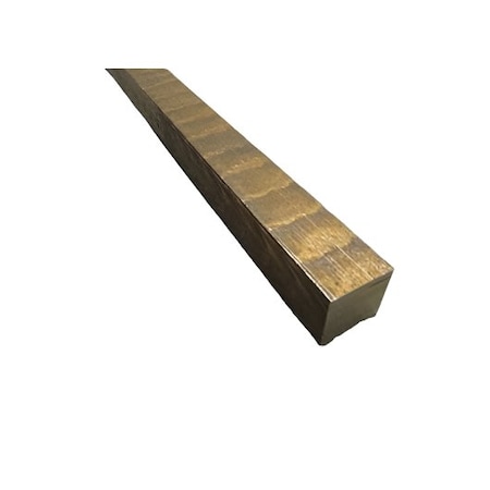 Southern Copper C95400 Aluminum Bronze Square Bar 2 in Thickness & Width 84.0 in Length C95400SQ2000-84
