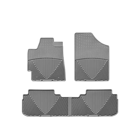 Weathertech Grey, Front and Rear All Weather Floor Mats WTCG086121