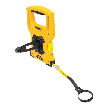 Dewalt Measuring Tape, Fiberglass, Long, 100 ft DWHT34039