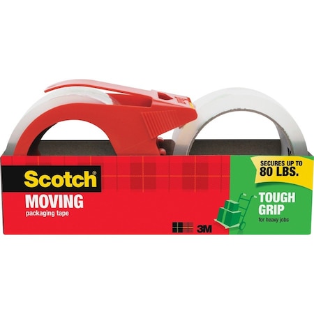 Scotch 1.88 in. W X 54.6 yd L Packaging Tape with Dispenser 3500-2-1RD