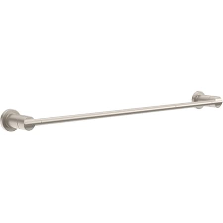 Delta 18" Nicoli Towel Bar with 6" Extender Spotshield Brushed Nickel Finish NIC18-DN