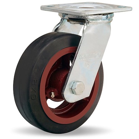 Hamilton Swivel Caster, 52 6X2 Mort S-526-R
