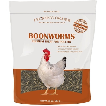 Pecking Order Boonworms Bag 32Oz 009354