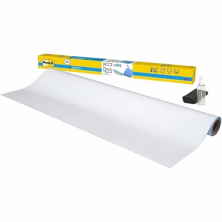 Post-It Dry Erase Sheet, Plastic, 96 in, 48 in EE8x4
