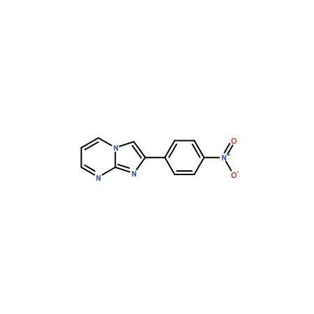 Ak Scientific 2-(4-Nitrophenyl)imidazo[1, 2-a]pyrimidine (1g), CAS 28266-96-8 2755AB-1g