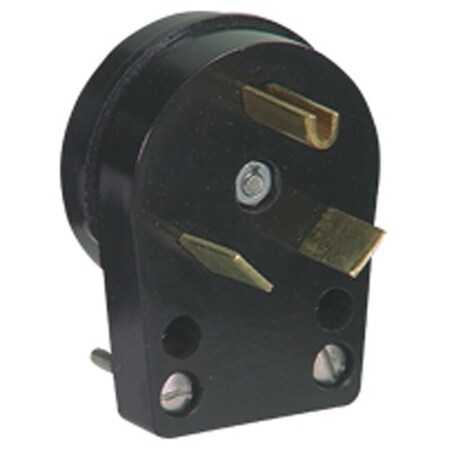 Serverusa 83-BOX 30A 125V Travel Trailer Plug, Black SE2994523