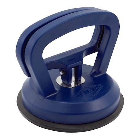 Qep Suction Cup, 12 lb Max Load Capacity, Plastic, Blue 75000