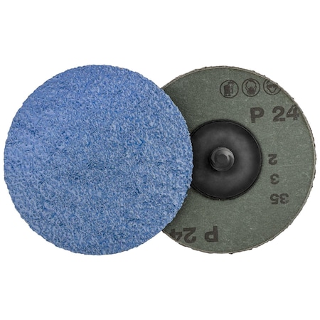 Auveco 3in 24Grit 25,000 RPM Mini Grinding Disc, 25PK 22385
