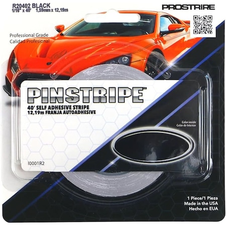 Prostripe 1/16''X40'BLACK R20402