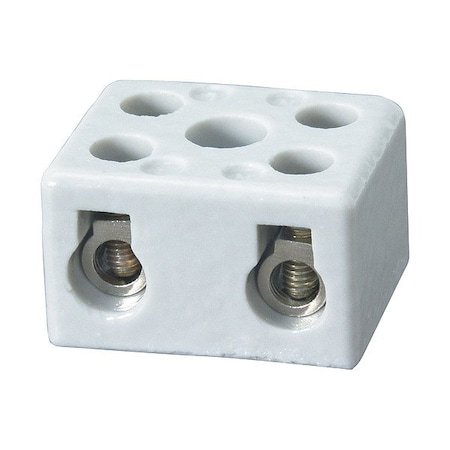 Tempco TerminalBlock, 50A, White, 600V, Surface EHD-108-114