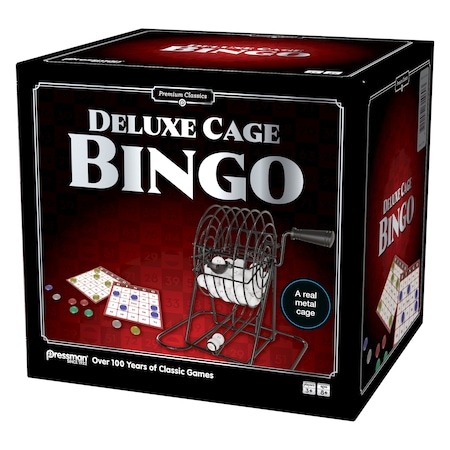 Pressman Premium Classics: Deluxe Cage Bingo 931460