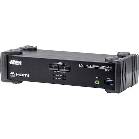 Aten 2-Port 4K60 Single View Hdmi Kvmp CS1822