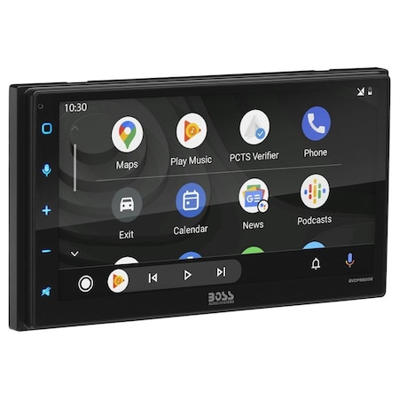 Boss Audio Double-DIN, Wireless Apple CarPlay & Android Auto, MECH-LESS Multimedia Player no CD/DVD 6.75-in BVCP9850W