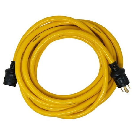 Southwire 25Ft 10/4 Stw 30A Yellow Generator Cord L14-30 P & R - Yellow 1493