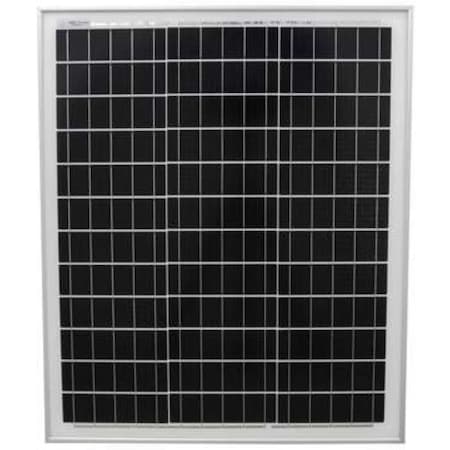 Aims Power 50 Watt Solar Panel Mono Aluminum Frame Ground / Roof Mount PV50MONO