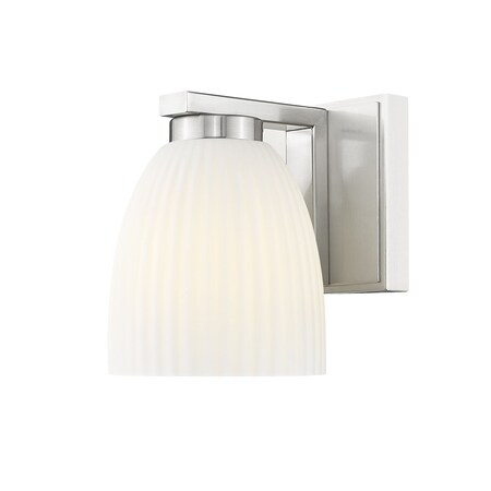Z-Lite Naya 1-Light Wall Sconce, 5 in W, Brushed Nickel 7518-1S-BN
